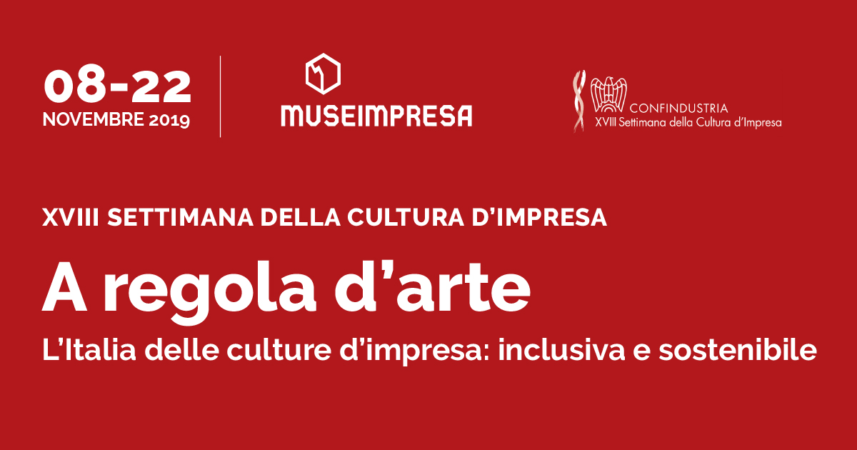 XVIII SETTIMANA DELLA CULTURA D’IMPRESA