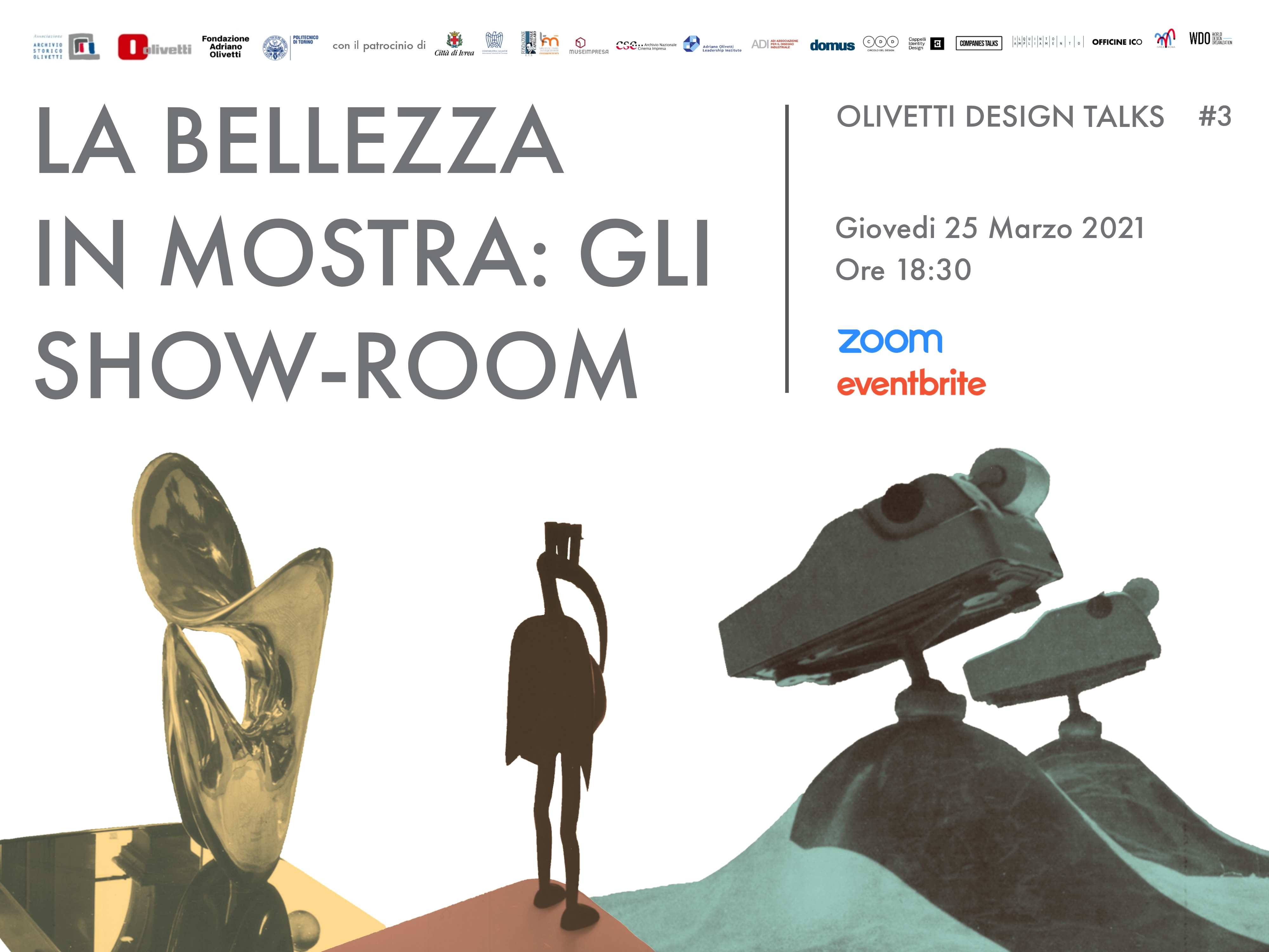 La bellezza in mostra: gli showroom Olivetti
