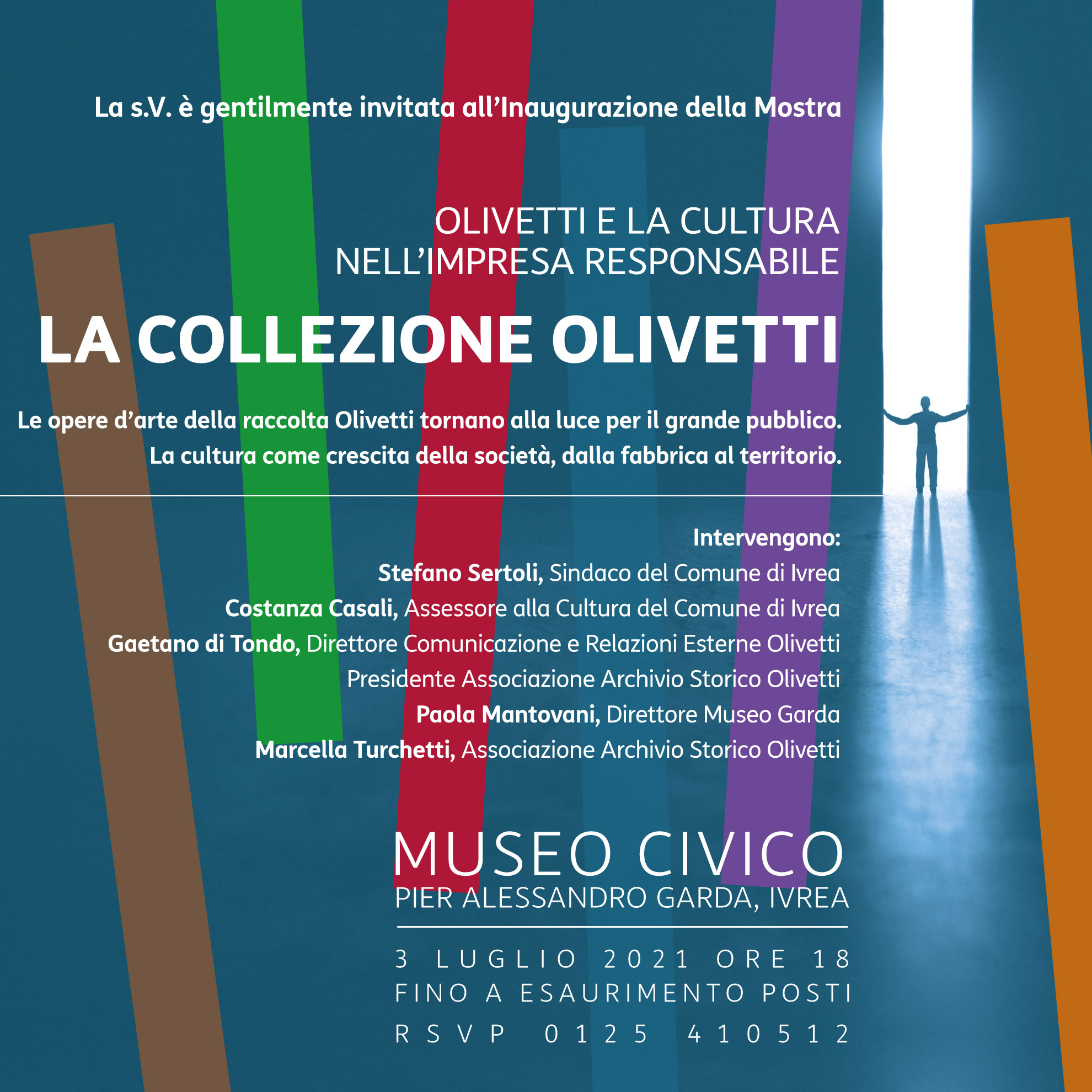 Apre la mostra “Olivetti e la cultura nell’impresa responsabile. La collezione Olivetti”