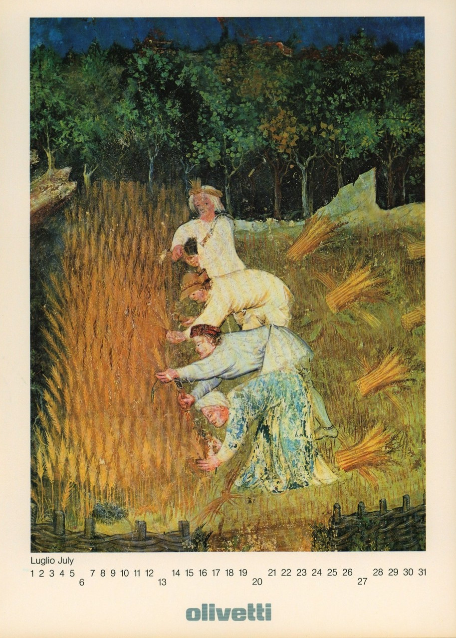 Edouard Vuillard – calendario Olivetti