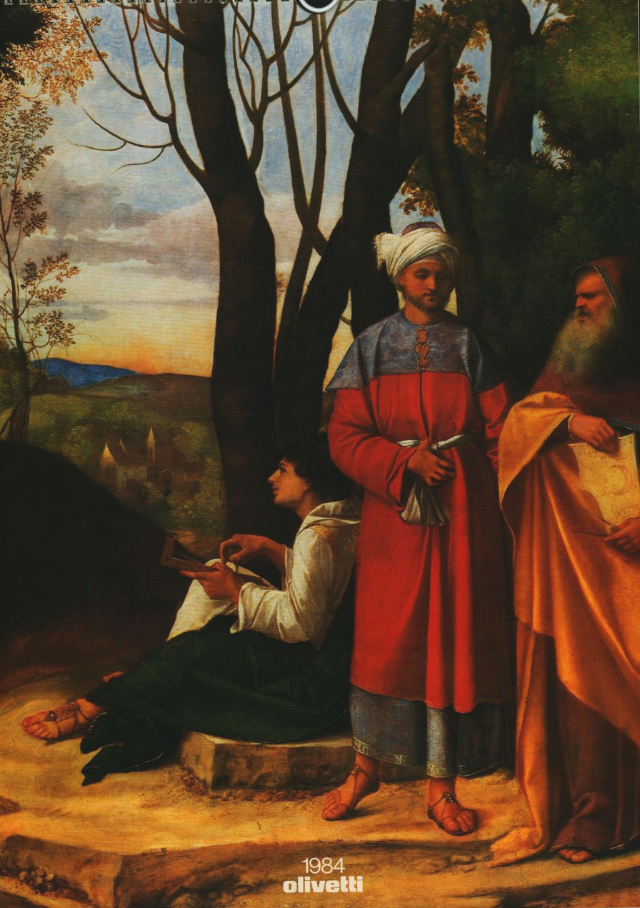 Giorgione – Olivetti calendar