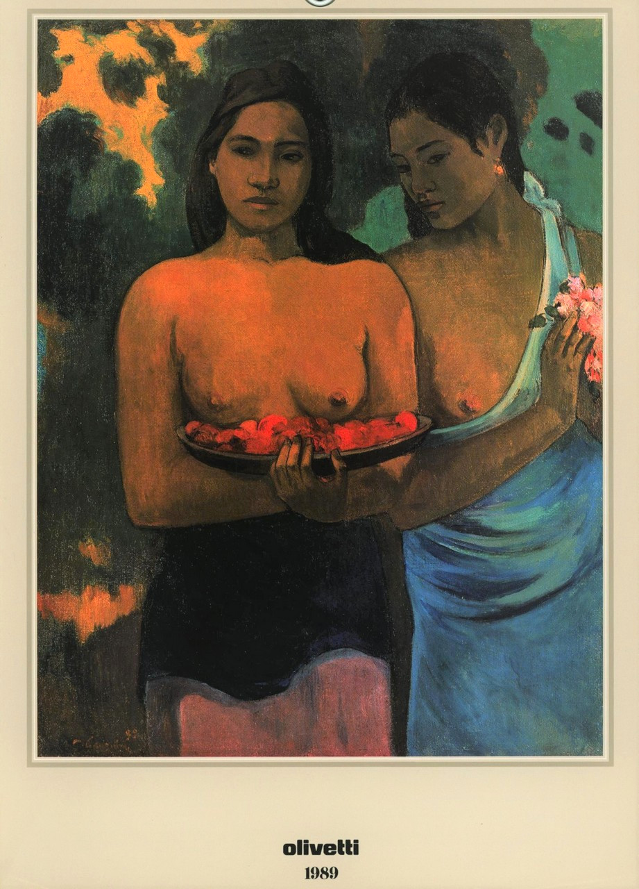 Paul Gauguin – calendario Olivetti