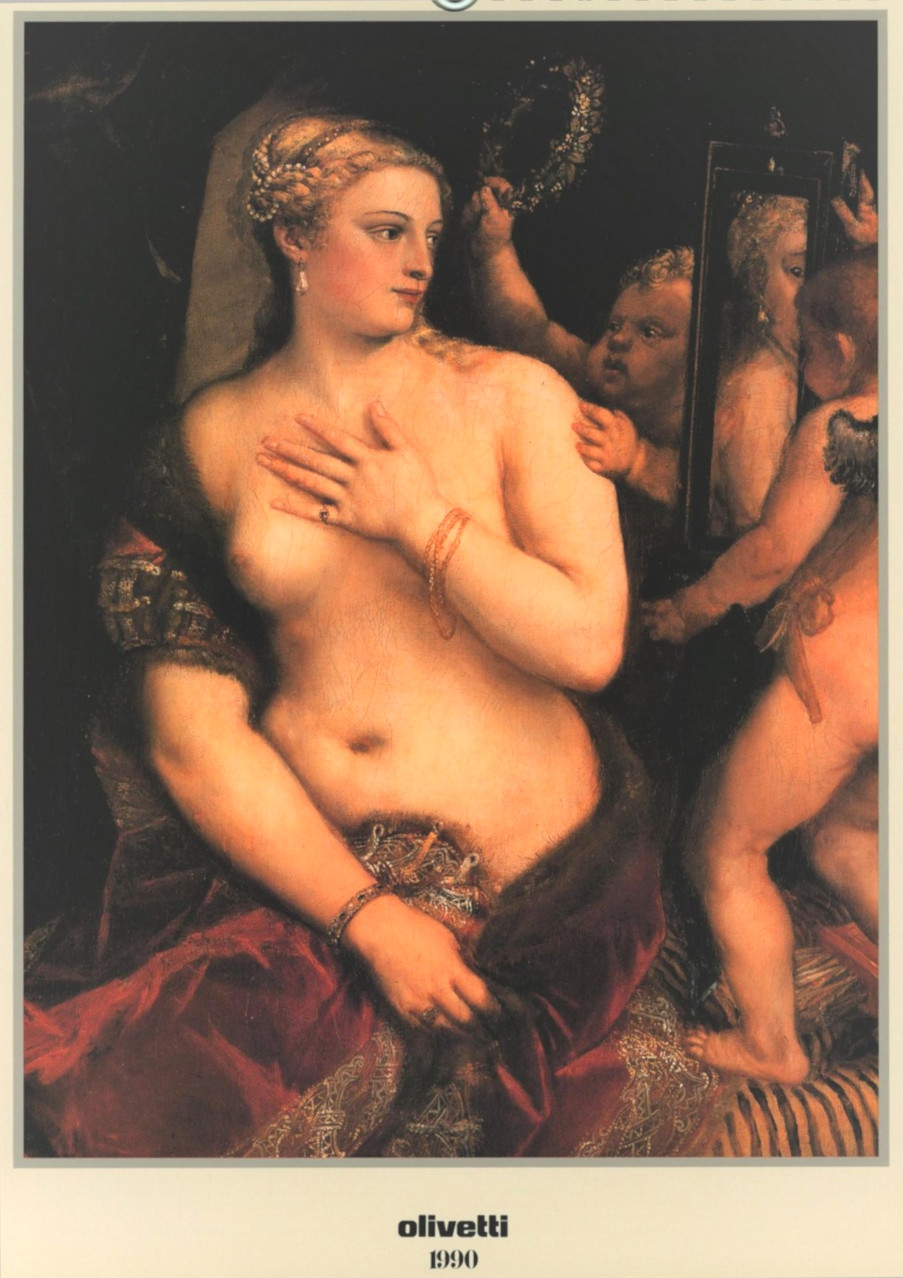 Tiziano – calendario Olivetti