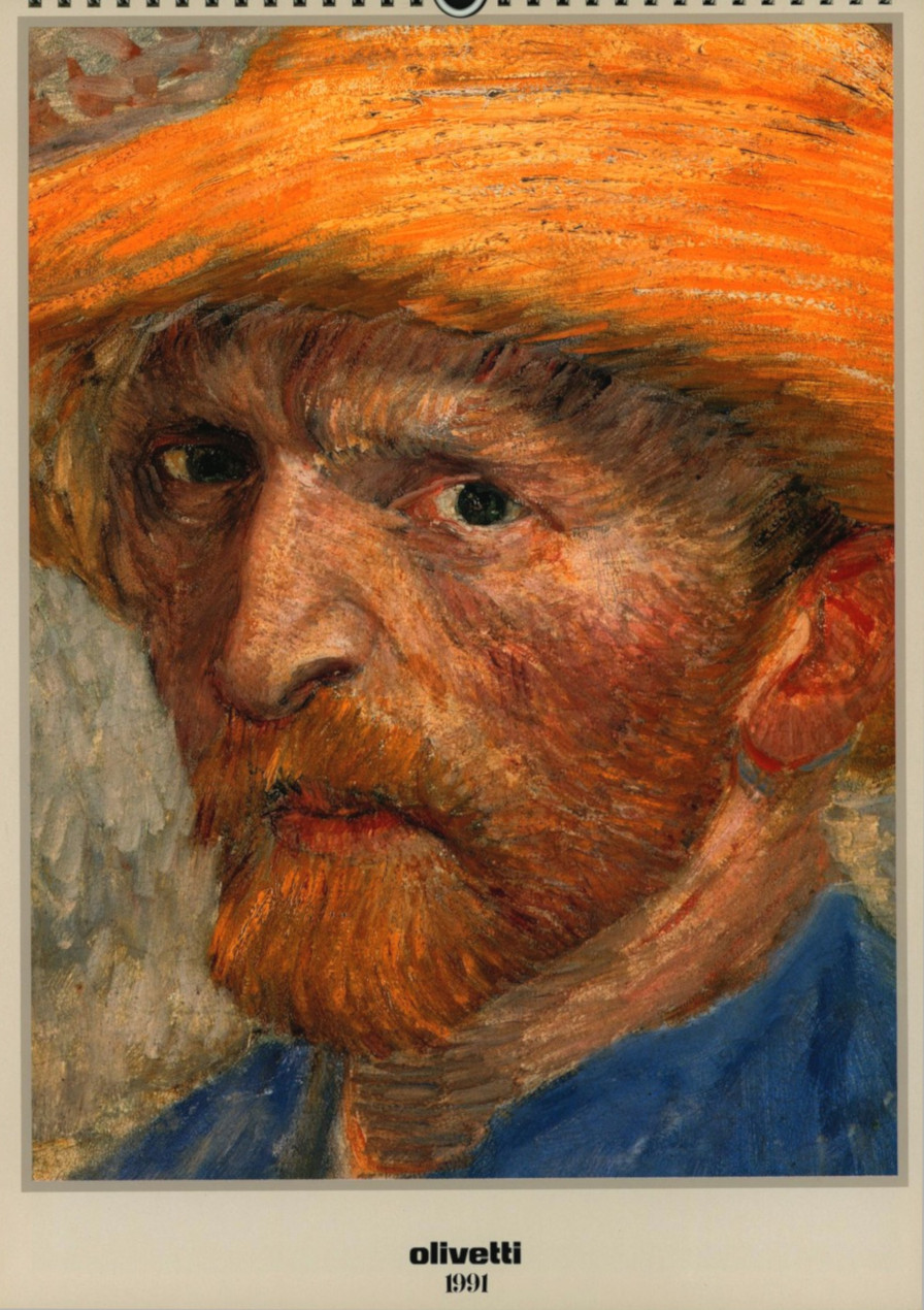 Vincent Van Gogh – calendario Olivetti