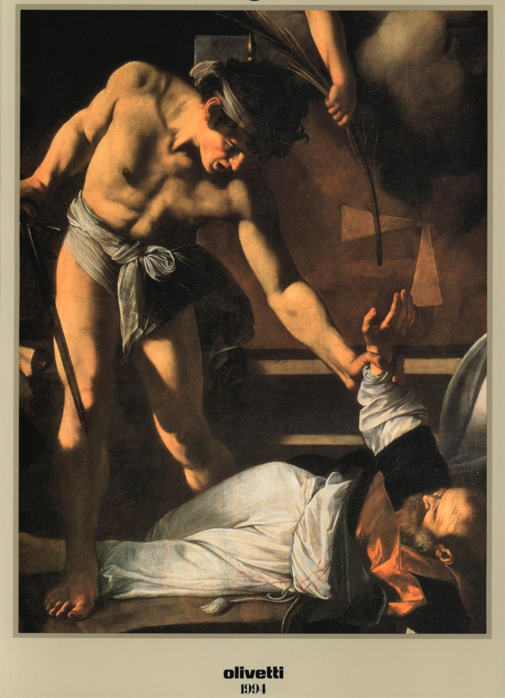 La giovinezza di Caravaggio – calendario Olivetti