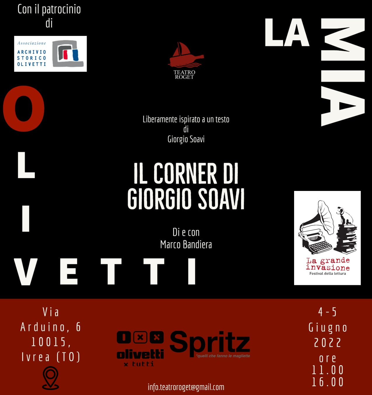 La Mia Olivetti. Il Corner di Giorgio Soavi
