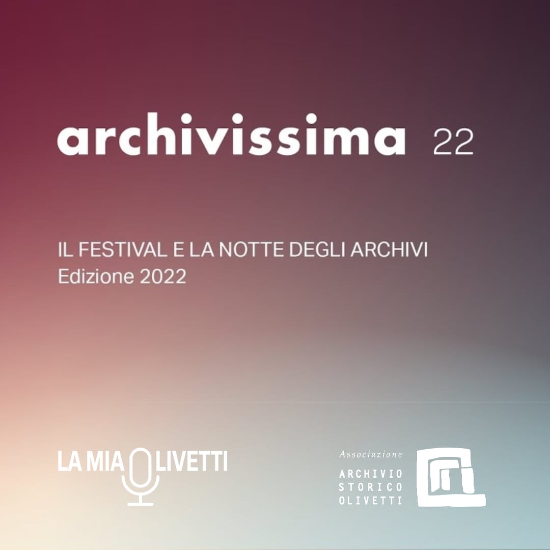 Il progetto La mia Olivetti ad Archivissima