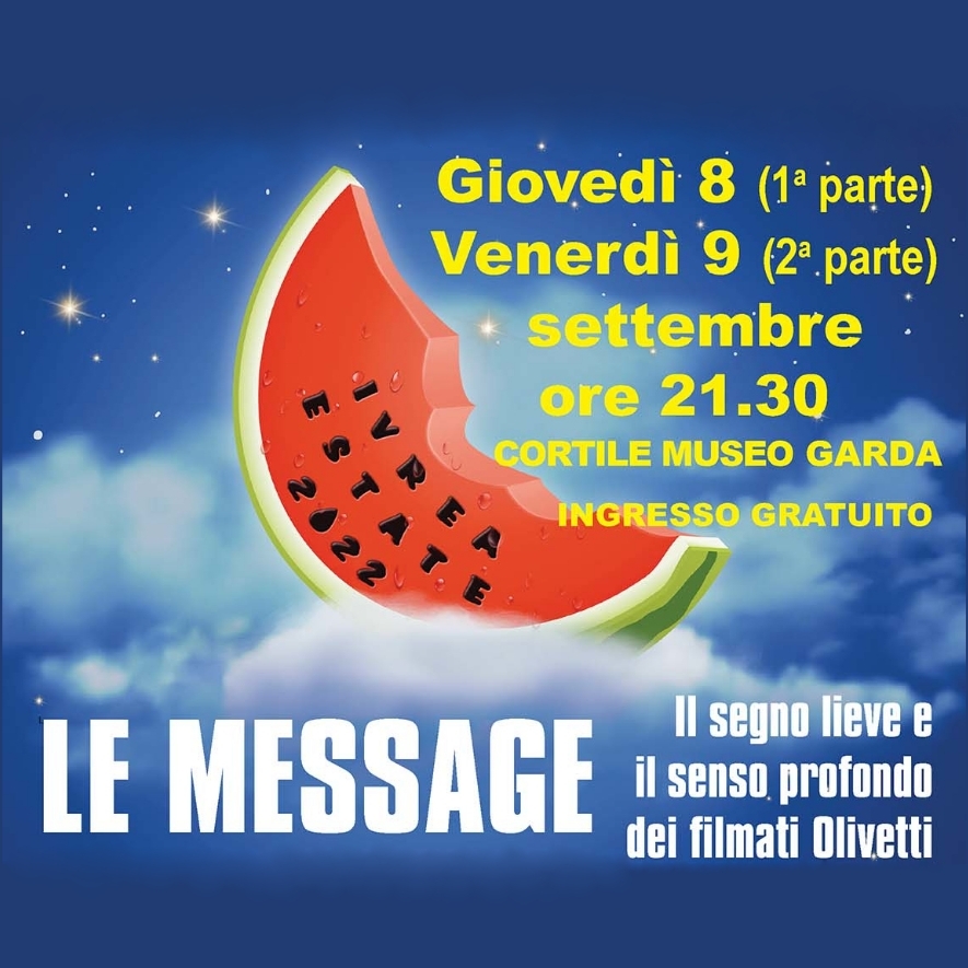 Filmantologia Olivetti. “Le Message: il segno lieve e il senso profondo dei filmati Olivetti”