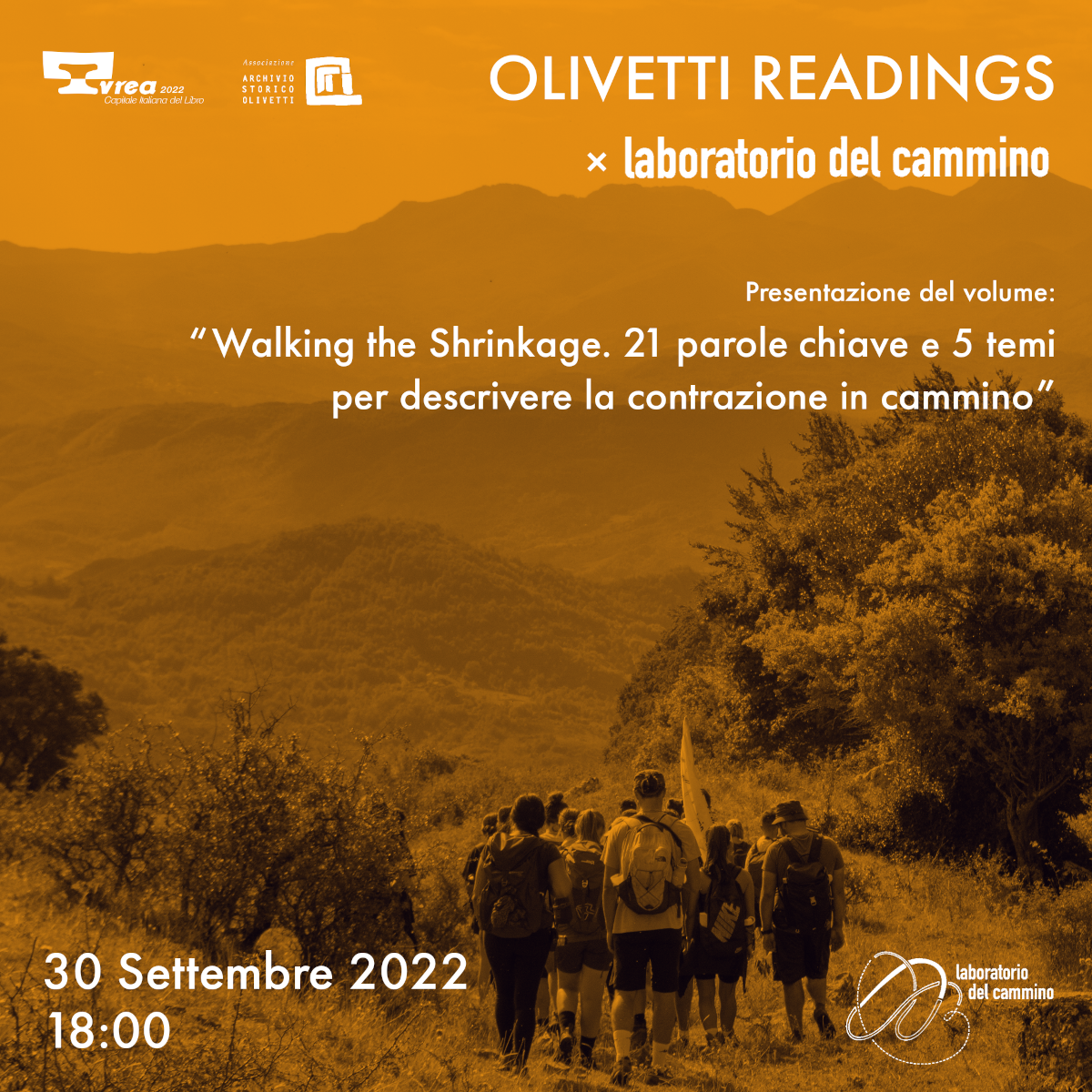 Olivetti Readings. Walking the Shrinkage. 21 parole chiave e 5 temi per descrivere la contrazione in cammino