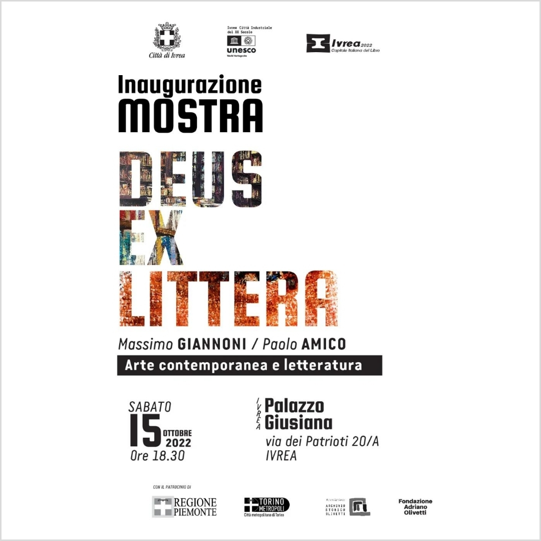 Mostra “Deus ex Littera”