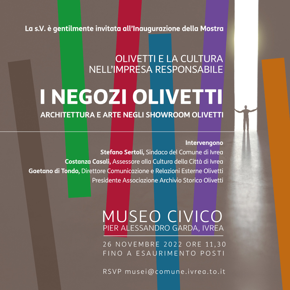 I negozi Olivetti. Poter scegliere la bellezza