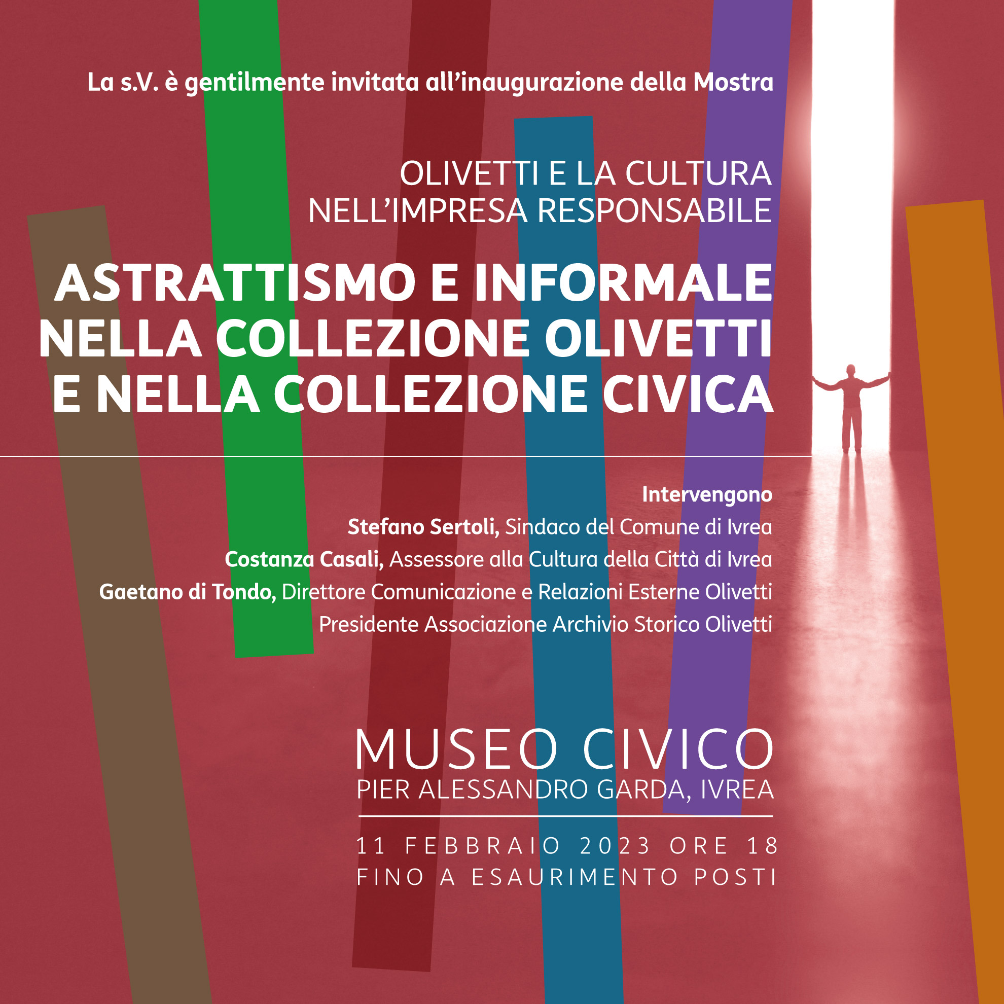 Astrattismo e informale nella collezione Olivetti e nella collezione civica