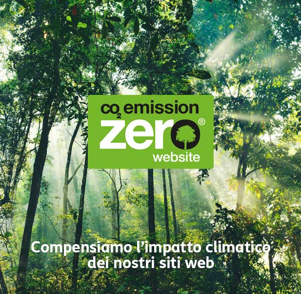 Compensiamo l’impatto climatico dei nostri siti web