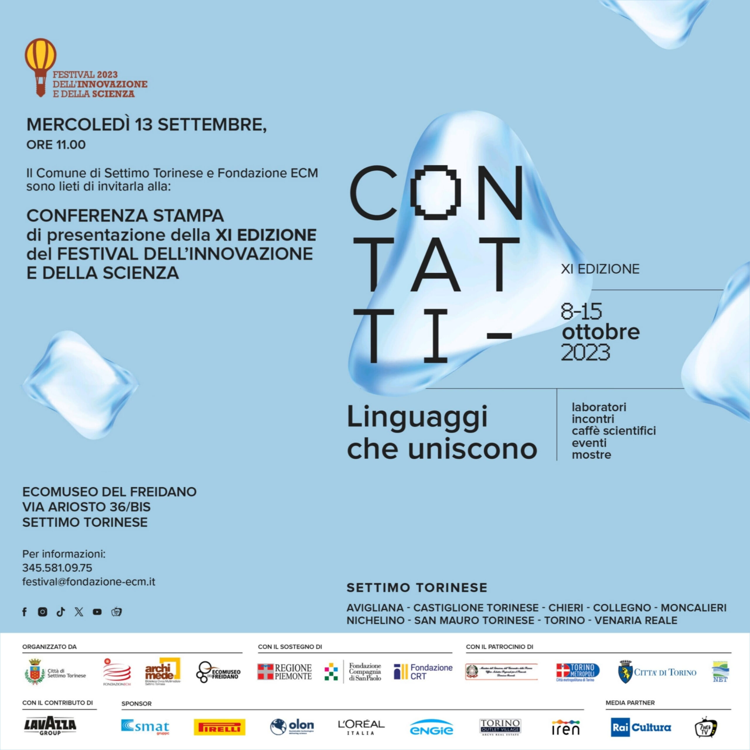 L’Associazione Archivio Storico Olivetti alla XI° edizione del Festival dell’Innovazione e della Scienza