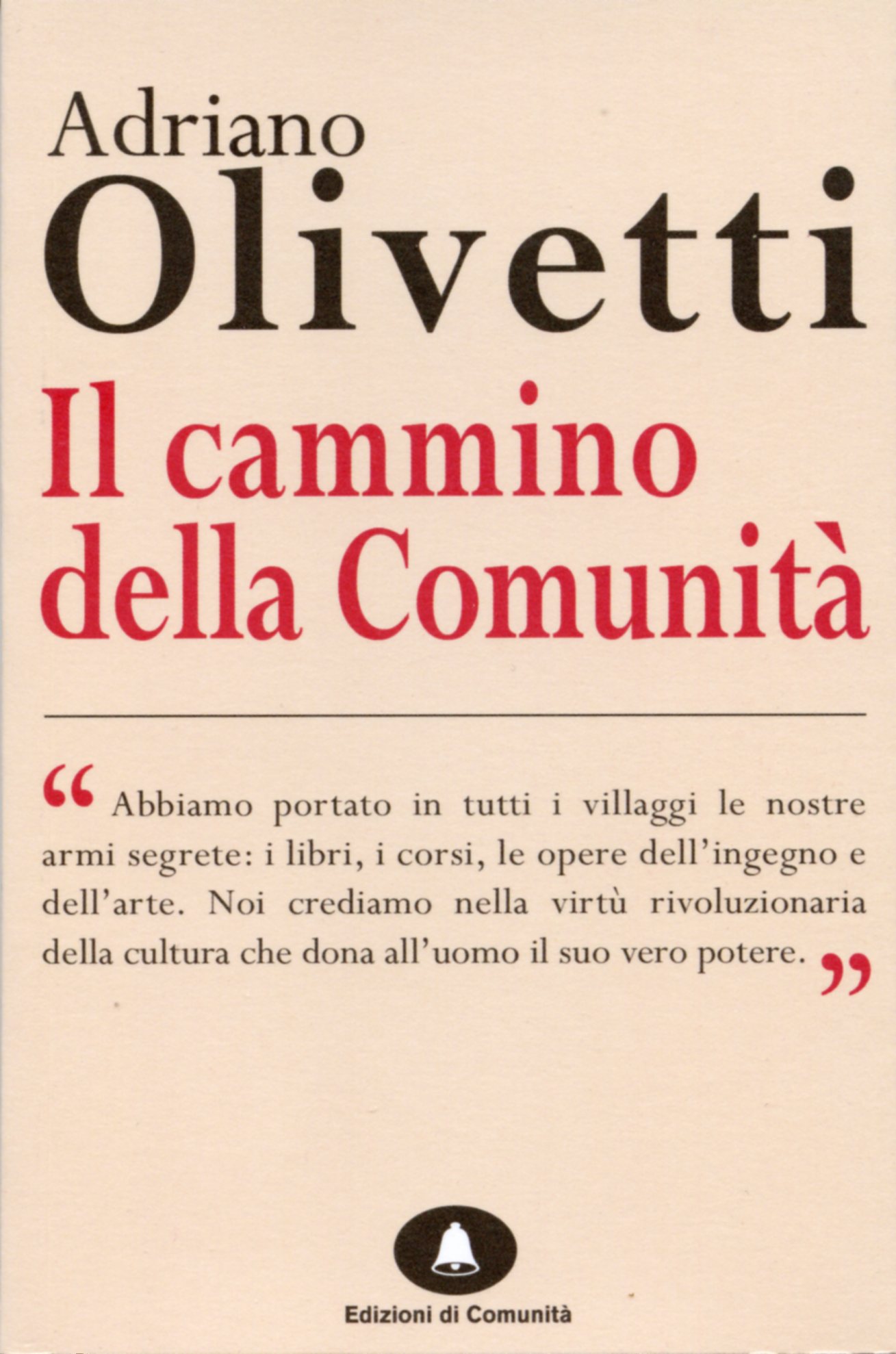 Il cammino della comunità