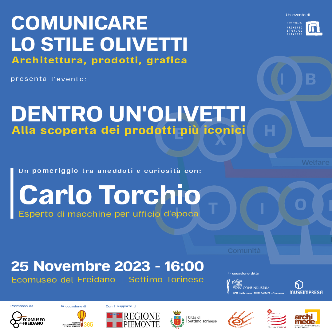 Dentro un’Olivetti